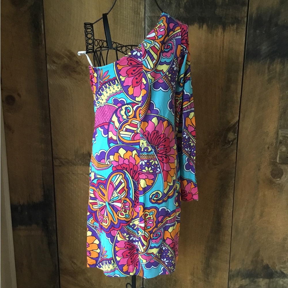 Lilly Pulitzer One Shoulder Dress